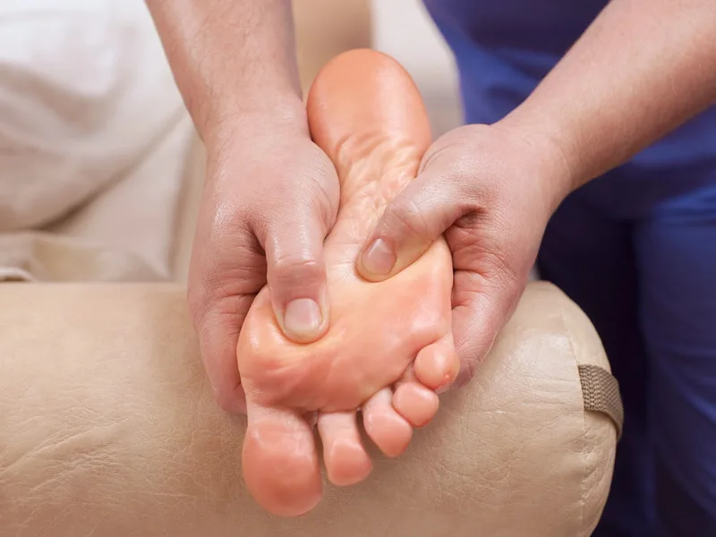 Camel City Chiropractic treating plantar fasciitis in Winston-Salem